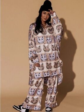 Dressed in Lala - Satin Playsuit Top